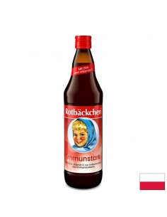 Сироп за силен имунитет с витамин C и черен бъз за деца и възрастни – Immunstark, 750 ml