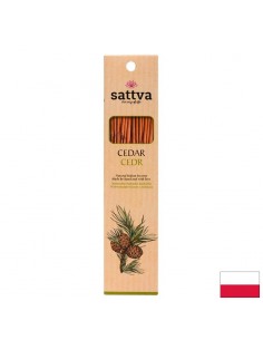 Ароматни пръчици Кедър за спокойна и балансирана атмосфера – Cedar, 15 бр.
