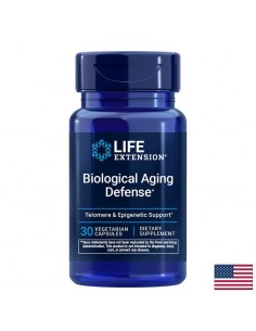 Aging Defense – Клетъчна защита и забавяне на стареенето, 30 веган капсули