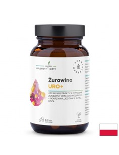 Червена боровинка 700 mg с Коприва  и Ехинацея – Здрав уринарен тракт и защита от инфекции, 60 капсули - Пикочо-полова система