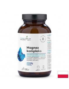Магнезий комплекс – Спокойна нервна система и нормална мускулна функция, 120 капсули - Магнезий