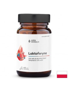 Лактоферин – Силен имунитет и защита срещу бактерии и вируси, 100 mg, 60 капсули