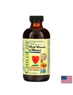 Мултивитамини и минерали за деца – Силен имунитет, здрави кости и енергия, 237 ml - Кости и зъби