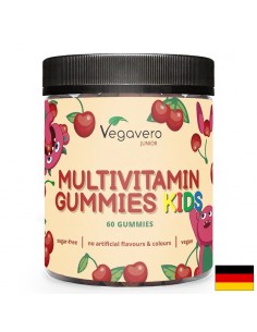 Мултивитамини за деца – Силен имунитет и енергия, 60 желирани мечета - Вегетарианци/Вегани