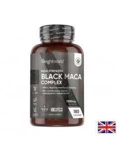 Формула за мъже с черна и жълта мака и L-Аргинин, 180 капсули - Мака