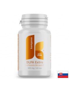 DL-фенилаланин 425 mg + Витамин B6 и Витамин C – Енергия, тонус и нервна система, 60 капсули - Отпадналост и умора