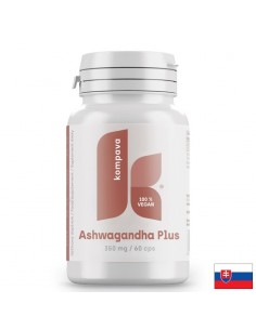 Ашваганда 348 mg + BioPerine® 2 mg – Спокойствие и нервна система, 60 капсули