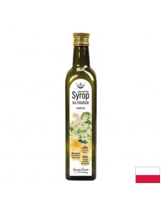 Сироп от бъз (цвят) и пчелен мед – Имунитет, 250 ml - Черен бъз