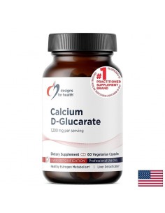 Калциев D-глюкарат – Хормонален баланс и детокс на черния дроб, 600 mg, 60 капсули - Хормонален дисбаланс