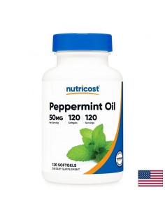 Мента масло – При стомашен дискомфорт, 50 mg, 120 софтгел капсули