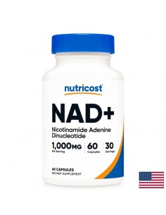 NAD+ (никотинамид аденин динуклеотид) – Анти-ейджинг и клетъчно възстановяване, 500 mg, 120 капсули - Отпадналост и умора
