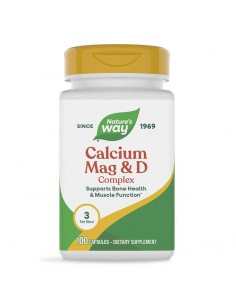 Калций, магнезий и витамин D3 – кости и мускули, 100 капсули 2 - Менопауза