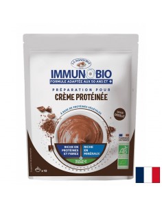 Растителен протеинов крем с вкус на шоколад, БИО – 250 g, 10 порции - Протеини