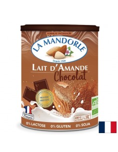 Бадемово мляко с шоколад, БИО – Инстантна напитка на прах, 400 g - Лактозна непоносимост