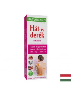 Отпускащ балсам за гръб и кръст с камфор, ментол и дяволски нокът, 100 ml