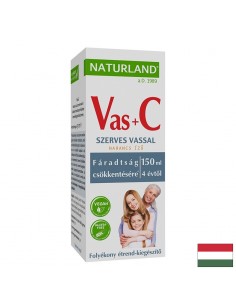 Желязо бисглицинат + витамин C – При анемия и умора, 150 ml сироп с вкус на портокал