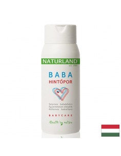 Бебешка пудра с масло от лимон – Попива влагата и предпазва кожните гънки, 60 g