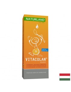 Vitacolan – Мултивитамини за деца над 1 година, 250 ml сироп с вкус на портокал