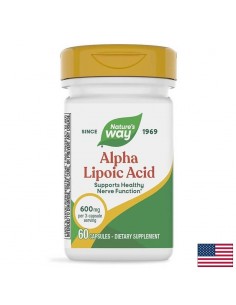Алфа-липоева киселина - При диабет и диабетна полиневропатия, 200 mg, 60 капсули - Грижа за очи и зрение
