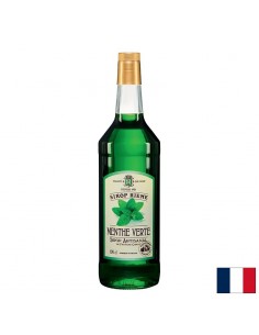 Сироп Зелена Мента – За коктейли и освежаващи напитки, 1000 ml