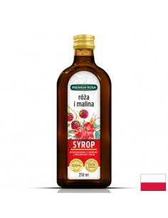 Сироп от шипка и малина, 250 ml - Храни и напитки