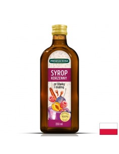Сироп от малини, сливи и подправки, 250 ml