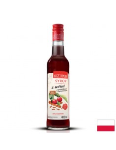 Домашен сироп от вишни с карамфил и канела, 400 ml - Плодови