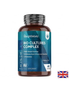 Пробиотичен комплекс – Чревен микробиом и имунитет, 38 млрд. пробиотици, 20 щама + пребиотици, 60 капсули
