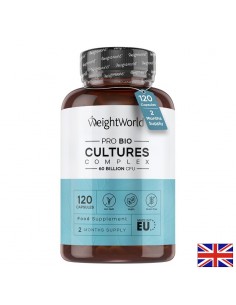 Пробиотичен комплекс – За балансиран микробиом и имунитет, 30 млрд. пробиотици, 20 щама + пребиотици, 120 капсули
