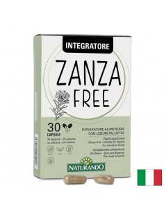 Zanza Free – Природна защита от комари, 30 капсули