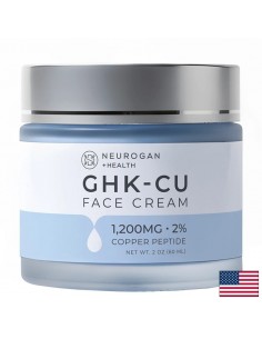 Крем за лице и шия с медни пептиди GHK-Cu, 60 ml - Коса, кожа, нокти