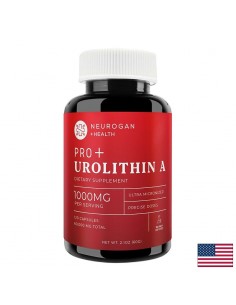 Уролитин А Pro+ – Дългосрочна митохондриална подкрепа, 500 mg, 120 капсули
