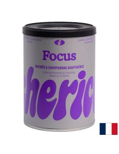 Focus - Разтворимо кафе от цикория с рейши, кордицепс и лъвска грива, 120 g - Медицински гъби