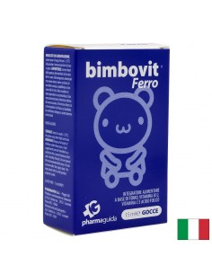 Bimbovit Ferro – Желязо, фолиева киселина, витамин C и B12, за деца, 15 ml капки