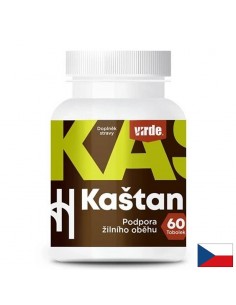 Kastanfit с конски кестен 70 mg, ацерола 60 mg и рутин 40 mg – При разширени вени и тежест в краката, 60 капсули - Сърдечно-съдова система