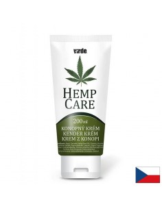 Hemp Care крем с конопено масло – Хидратация и възстановяване на суха кожа, 200 ml - Коса, кожа, нокти