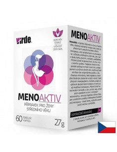 MenoAktiv с червена детелина 300 mg, китайска ангелика 234 mg и салвия 150 mg – При менопауза, 60 капсули