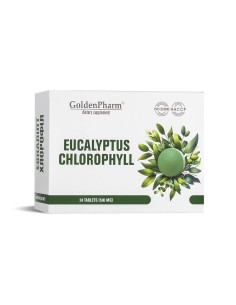 Евкалипт 240 mg + хлорофил 19,5 mg – При възпалено гърло и кашлица, 24 таблетки за смучене - Възпалено гърло