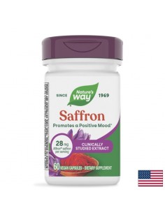 Шафран Affron – При тревожност и понижено настроение, 28 mg, 60 веган капсули