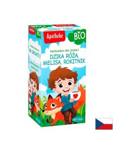 Билков чай за деца Имунитет (шипка, ракитник, маточина), 20 филтърни пакетчета