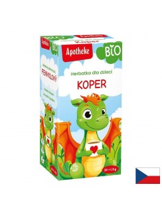Чай за деца с копър, 20 филтърни пакетчета