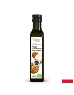 Масло от макадамия (студено пресовано), БИО, 250 ml