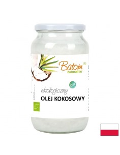 Кокосово масло (нерафинирано, студено пресовано), БИО, 1000 ml