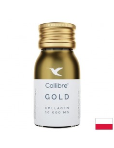 Течен колаген Gold – За еластична кожа и енергия, 10 000 mg + витамини B, 15 флакона х 30 ml