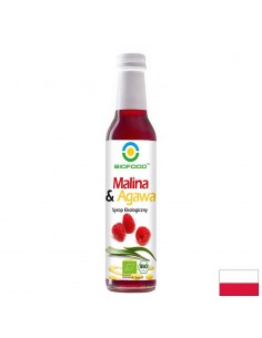 Био сироп от малини и агаве, 250 ml