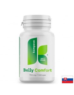 Belly Comfort – Билкова формула при запек, газове и раздразнено черво, 100 капсули