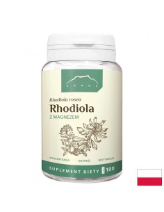 Златен корен 140 mg + магнезий (малат) 61 mg – При стрес, умора и нервно напрежение, 100 капсули - Златен Корен/ Родиола