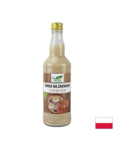 Кисела супа от ръж със закваска (непастьоризирана), БИО, 500 ml