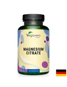 Магнезий (цитрат) – При мускулни крампи и нервно напрежение, 200 mg, 180 капсули