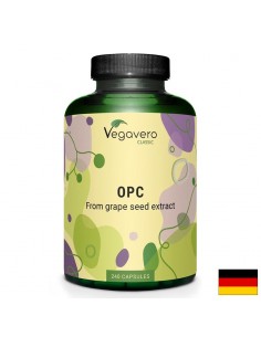Екстракт от гроздово семе с OPC (350 mg) – Антиоксидантна защита и кръвоносни съдове, 240 капсули